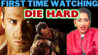 First Time Watching movie reaction Di*e Hard (1988) Bruce Willis Alan Rickman
