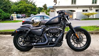 KEMBALI BERNYAWA HARLEY IRON 883 AKU