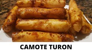 HOW TO MAKE CAMOTE TURON