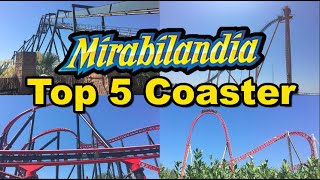 Top 5 Coasters at Mirabilandia 2019