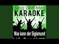 Eine wie du (Karaoke Version)