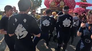 2024/10/13　小笠祭り　新道組　熊野神社祭典宮入完全版