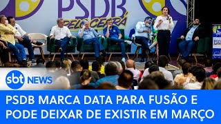 PSDB marca data para fusão e pode deixar de existir em março | SBT News