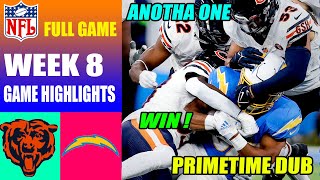 Los Angeles Chargers vs Chicago Bears Week 8 [FULL GAME] October 29, 2023 | NFL Highlights 2023