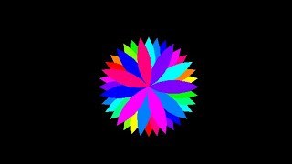 Create a Stunning Rainbow Flower Using Python Turtle Graphics | Colorful Coding Fun