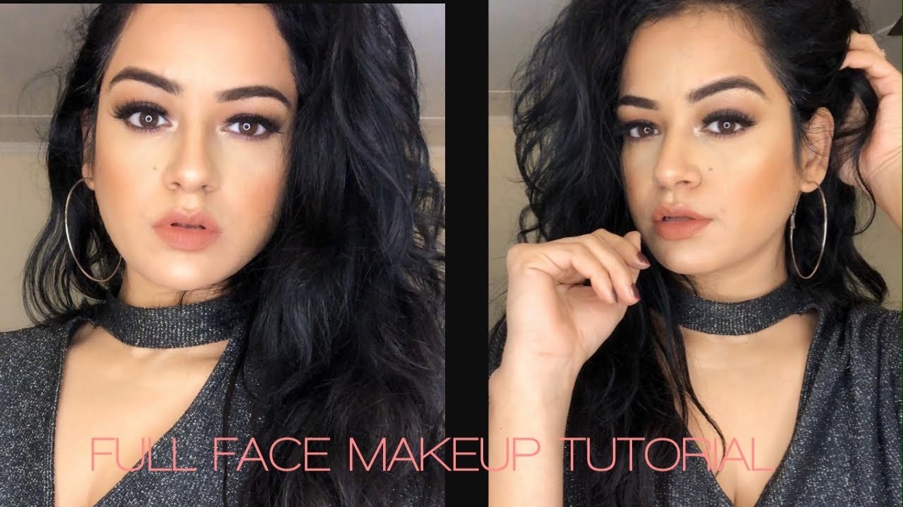 Full Face Makeup Tutorial At Andrea Mcclelland Blog