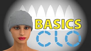 Basic CLO 3D | How to Create a Beanie Hat Clo 3D