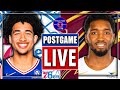 Sixers LOSE To Cavaliers But Jared McCain Is An ABSOLUTE STAR!!! | Postgame Live Show