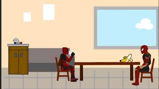 Doctor Granny vs. Spiderman and Deadpool Funny Horror Animation