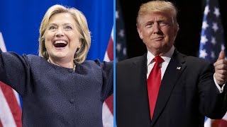 Trump and Clinton are close in polls