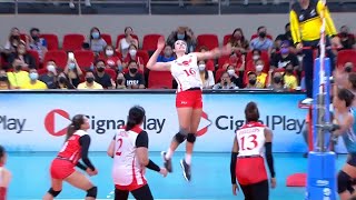 Sabete heroics in Set 1 finish | 2022 PVL Reinforced Conference