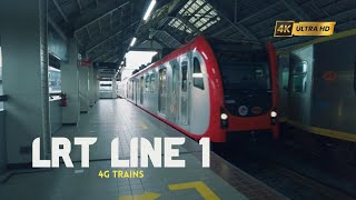 🇵🇭 Finally! LRT 1 4th Generation Trains are now in service!! | 4K POV Train Ride