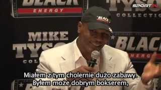 Mike Tyson w Warszawie: Zawsze lubiłem Gołotę. Został wykorzystany. Okradli go z tytułów