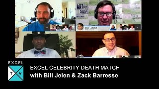 Excel Celebrity Death Match - Excel TV with Bill Jelen and Zack Barresse