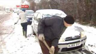 heavy snow in basingstoke!