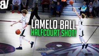 LaMelo Ball Halfcourt Shot MID-GAME! Points & Hits it! ICONIC Moment In Ball Fam