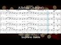 ALLELUIA (ADVENT) _ Soprano Guide