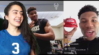 EUROPEAN REACTS TO Giannis Antetokounmpo being the funniest NBA Player for 6 minutes