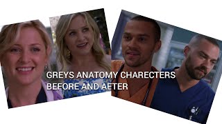 Grey's Anatomy Charecters Before and After