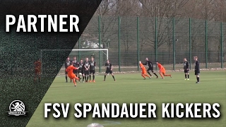 FSV Spandauer Kickers - SC Schwarz-Weiss Spandau (Landesliga, Staffel 2) - Spielszenen