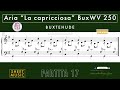 buxtehude d partita 17 aria la capricciosa in g major buxwv 250 sheet music