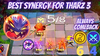 THARZ SKILL 3 BEST COMBO | THARZ 3RD SKILL BACK WITH PERFECT COMBO | BEST SYNERGY FOR THARZ 3 MLBB