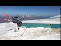 skiing rail grind fail