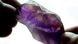 398 ct. Bi-Color Ametrine Rough