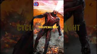 CYCLOPS IN 60 TIX. #cyclops #xmen #phoenixforce #scottsummers #marvel #avengers #jeangrey #wolverine