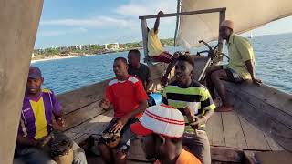 Jamming on the Sunset Cruise at Nungwi Beach Zanzibar - Tanzania Nov 2022 Journey of a Lifetime Tour