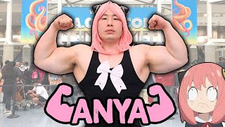 Buff Anya Attends L.A. Comic Con 2022 ft. Bane Armstrong