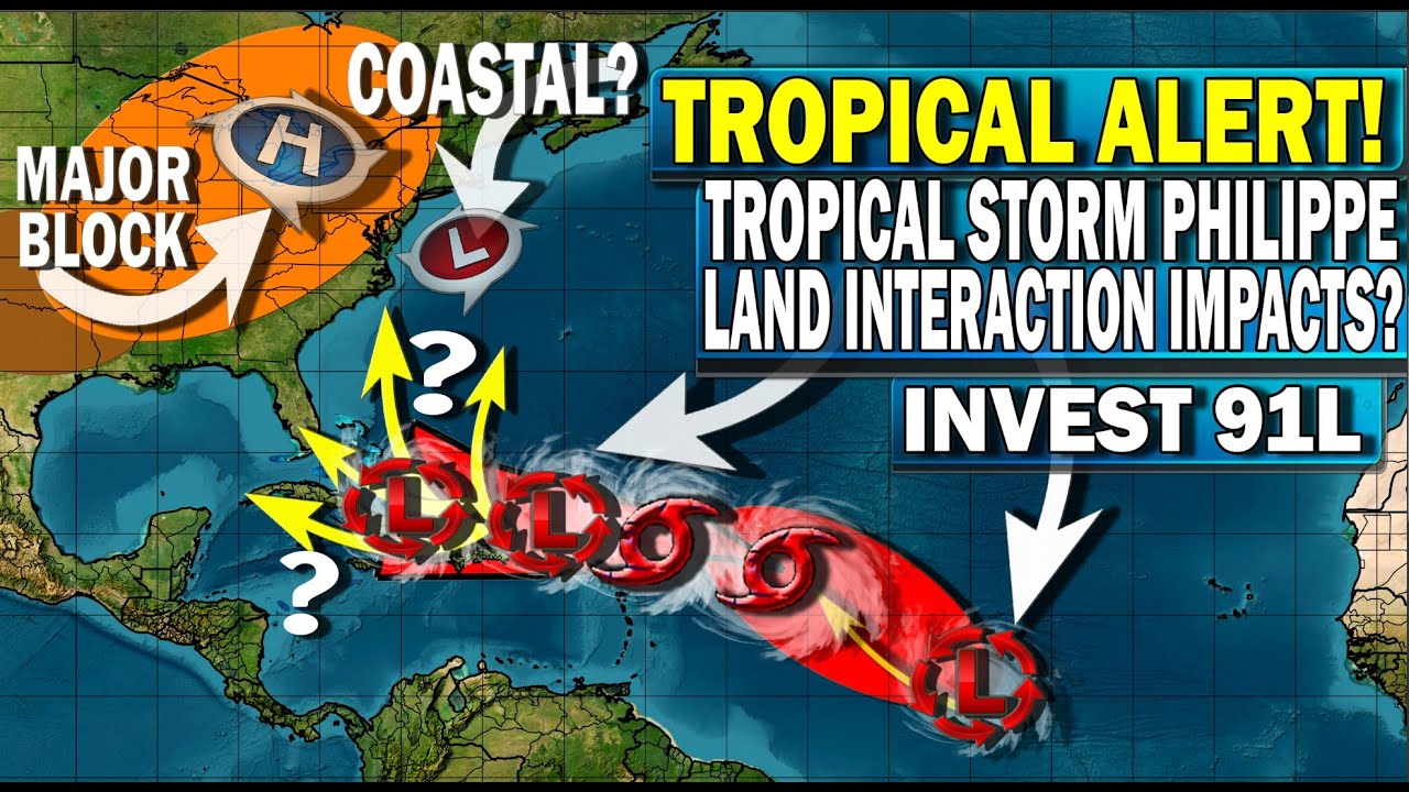 Tropical Storm Philippe To Impact Northern Caribbean Islands & Could ...