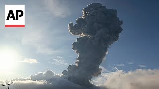 Indonesia's Mount Lewotobi Laki Laki erupts for a second time in a week