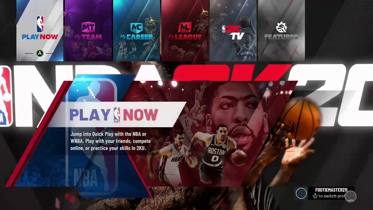 NBA 2K20 MYLEAGUE - YouTube