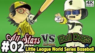 All Stars Japan Team tournament Walkthrough Part 2  - Little League World Series Baseball 2009 [4K]