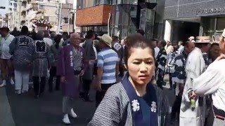 浅草　三社祭　一之宮　本社神輿渡御　寿一町会　２０１６．５．１５　Asakusa Sanja Matsuri Tokyo Japan