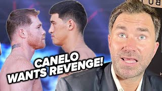 EDDIE HEARN - CANELO WANTS REVENGE VS BIVOL! SAYS LOSS EATS HIM UP AND REMATCH IS NEXT