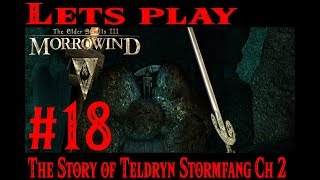 Lets Play Morrowind The Story of Teldryn Stormfang Ch:2 Ep 18-The BoneBiter Bow of Sul-Senipul