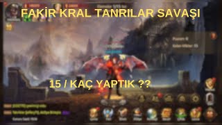 WARTUNE ULTRA | TANRILAR SAVAŞI FAKİRKRAL | KAÇ KİŞİ KESTİK ?