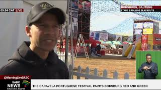 A hive of activity at the Caravela Portuguese Festival