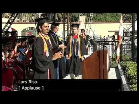 Erik Lars Risa-2017 Santa Clara University Commencement - YouTube