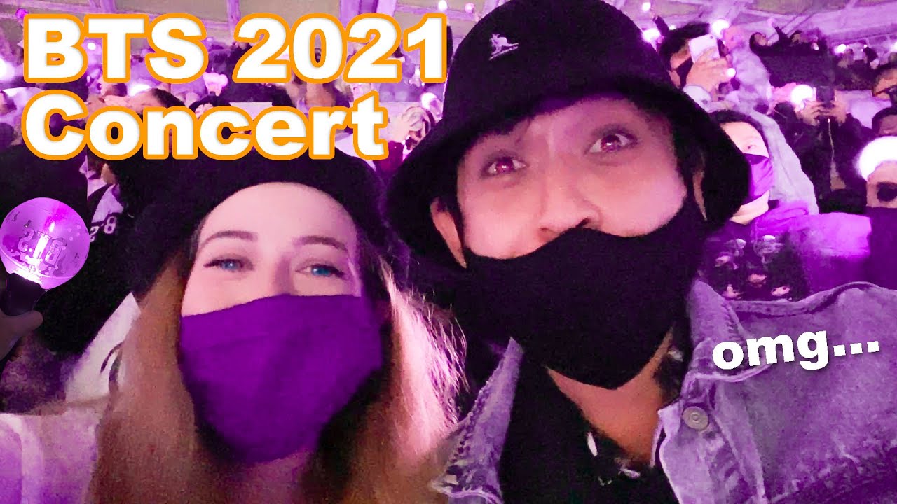 Our First BTS Concert Experience! - BTS In LA - YouTube