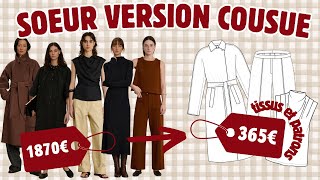 Soeur : 1500€ Économisés par la Couture !