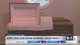 FEMA application process for COVID-related funeral reimbursement