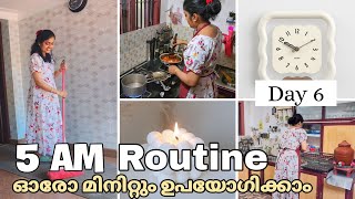 Ep6 5am routine | Time management | cooking | Daily cleaning | productive day in my life | save time