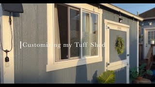 I Customized my 8x14’ Tuff Shed - DIY Studio Oasis