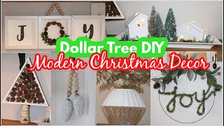 Dollar Tree DIY Modern Christmas Decor | High End Christmas Decor DIY