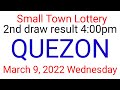 STL - QUEZON,BATANGAS,LAGUNA March 9, 2022 2ND DRAW RESULT