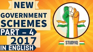 (English) Latest government schemes of 2017-Part 4-Analysis with important questions