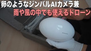 全天候型ドローンになるジンバル付きAIカメラPowerEgg Xを試してみる